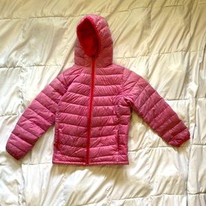 Marmot Girl’s 700 Fill Girl’s down hooded jacket size Large
